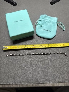 Tiffany & Co. Venezianische Gliederkette Armband 925 Sterling Silber - Bild 1 von 5