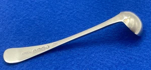 George IV Scottish Silver Old English Shell small Condiment Ladle Edinburgh 1825 - Picture 1 of 10