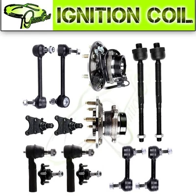 Kit completo de 14 rótulas de suspensión rodamientos de rueda para GMC CANYON 04-05 2x2 Foto 1 de 4