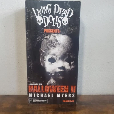 Mezco Living Dead Dolls Halloween II Michael Myers 2009 A Rob Zombie Película NUEVO Foto 1 de 4