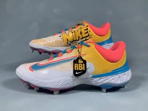 Nike x RBI Exclusive Alpha Huarache Elite 3 MCS Low Baseball Cleats Men’s Size 9 - Picture 1 of 9
