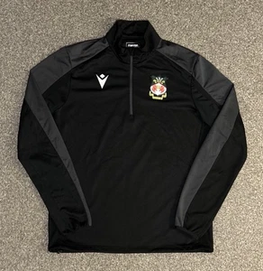 Wrexham FC 1/4 Zip Macron Training Top, Medium, Top Zustand - Bild 1 von 6