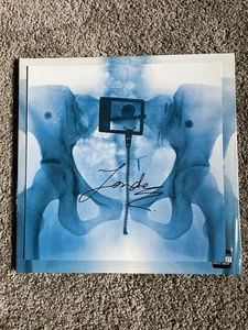 Lorde Virgin LP INSERTO FIRMATO 12" disco illustrativo a raggi X - Foto 1 di 5