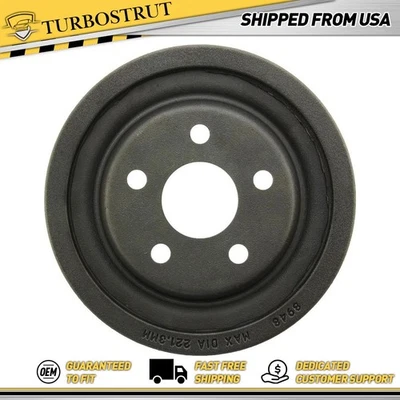 Rear OE Brake Drum for 1984 1985 Chrysler LeBaron New Yorker Town & Country 2.6L - Image 1 of 4