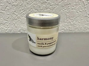 Tru Melange Harmony Vanille & Pfefferminze 100 % reine Aromatherapie Kerze 4 Oz. - Bild 1 von 7