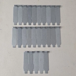 Lot 25 HP Low Profile Blank PCI Expansion Slot Cover Bracket S4-457465 15051-T - Picture 1 of 1