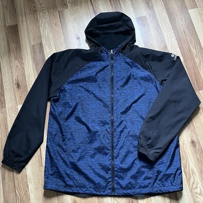 Chaqueta cortavientos Sport Tek para hombre 2XL cremallera completa Zurich golf sudadera con capucha resistente al agua Foto 1 de 4