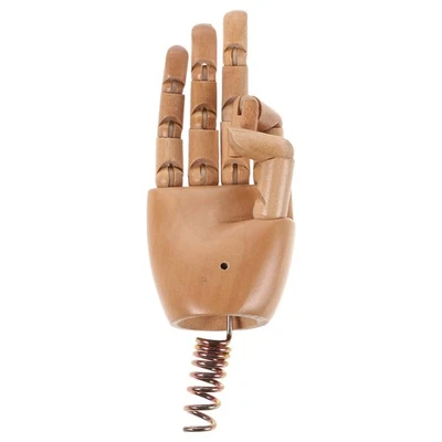  Holz Gelenk Figur Künstler Zeichnung Puppe Rechte Hand Modell Gelenk Mannequin - Bild 1 von 4