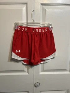 Neu mit Etikett Under Armour UA Play Up Shorts 3.0 locker Größe XXS rot 1344552 Heatgear Damen - Bild 1 von 11
