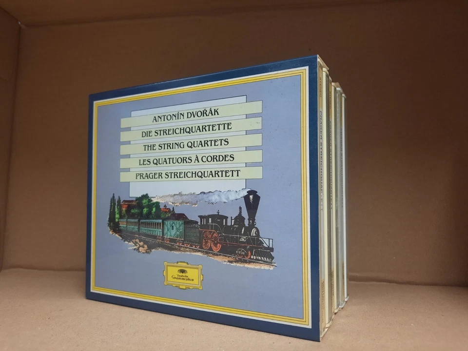 9 CD NM++ Dvorak Prague String Quartet Die Streichquartette Deutsche Grammophon - Bild 1 von 4