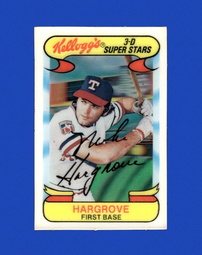 1978 Kellogg's Set-Break # 56 Mike Hargrove NM-MT OR BETTER *GMCARDS* - Image 1 of 2
