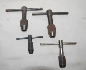 4 Vintage Machinist Tap Wrenches - Picture 1 of 1