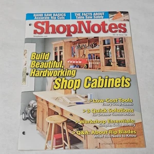 ShopNotes Magazine Vol. 22 Issue 128 Build Beautiful Hardworking Shop Cabinets - Picture 1 of 3