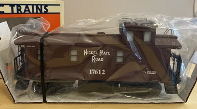 Lionel 6-17612 Nickel Plate Road Brown Steel Sided Caboose-NEW IN BOX - Image 1 of 4