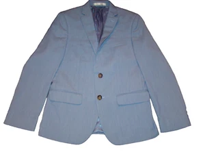 Lauren Ralph Lauren Boys Size 14R Blue Two Button Blazer Sport Coat - Picture 1 of 7