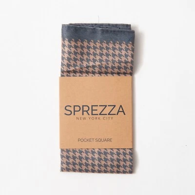 Sprezza New York City Men's Herringbone Pocket Square - Image 1 of 4
