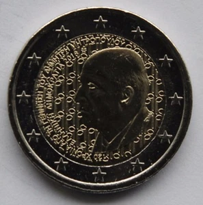 Moneda conmemorativa de 2 euros de Grecia 2016 - Dimitris Mitropoulos 120 - Imagen 1 de 1