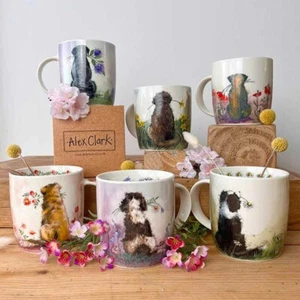 Alex Clark Tier Natur Motiv Tasse Untersetzer Teller Matten Hunde Katzen Bienen Pferde - Bild 1 von 192