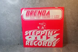 All The Things I LIke Brenda 12 Inch Vinyl Record Single 1994 Steppin Out IAN015 - Foto 1 di 8