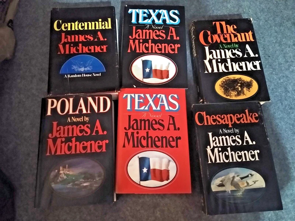 Lot of  JAMES MICHENER Book collectors Centennial Texas Covenant mixed Foto 1 de 1