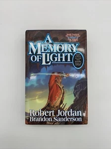 1st Edition A Memory of Light SIGNED by Robert Jordan hardcover, - Picture 1 of 8