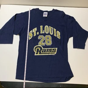 Marshall Faulk Jersey St. Louis Rams Los Angeles Shirt Super Bowl NFL LA Rams - Picture 1 of 5