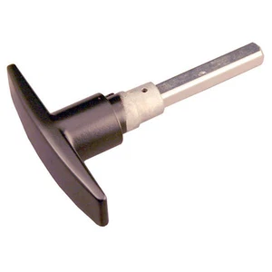 NEW GARADOR 75mm shaft EXTERNAL Garage Door lock Outside HANDLE spare parts - Picture 1 of 2