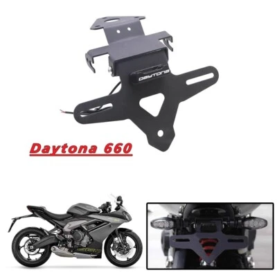 Fit For Triumph Daytona 660 2024- Tail Tidy Fender Eliminator Plate Rear License Foto 1 de 4