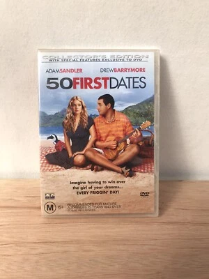 50 First Dates Collector’s Edition DVD Video Adam Sanford & Drew Barrymore Movie - Image 1 of 2