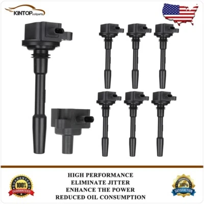 8x Bobinas de encendido de calidad para Ford Mustang 2018-2020 para F-150 2018-2021 5,0 L Foto 1 de 4