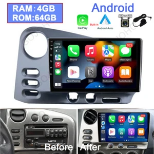 Android 13 For Toyota Matrix 2003-2004 Car Stereo Radio Carplay WiFi GPS Navi - Picture 1 of 20