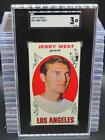 1969-70 Topps Jerry West #90 SGC 3 Los Angeles Lakers VG