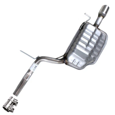 Stainless Driver Side Exhaust Muffler fits 2005-2009 Audi A4 Quattro 2.0L 3.2L - Изображение 1 из 4