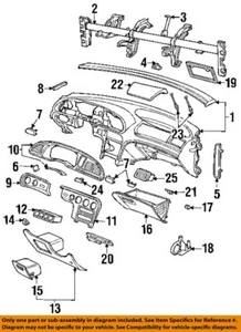 FORD OEM 96-97 Contour Instrument Panel Instrument Panel-Ashtray F7RZ5404810AAA - Picture 1 of 1
