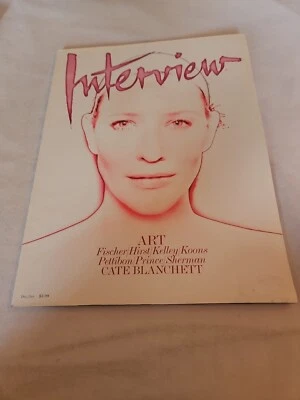 2009 December/January, Interview Magazine, Art Cate Blanchett  (MH42)  - Image 1 of 3