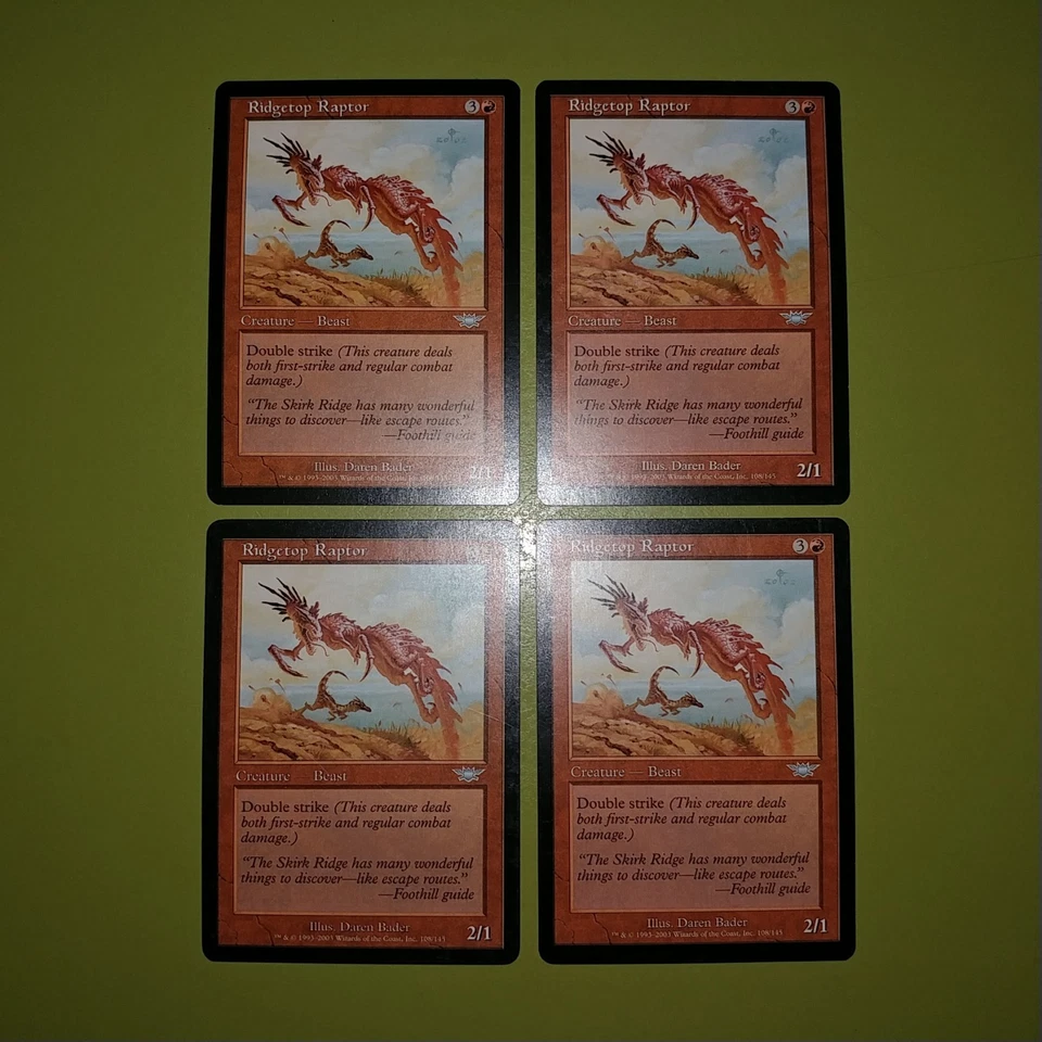 Ridgetop Raptor x4 Legions 4x Playset Magic the Gathering MTG - Image 1 of 1