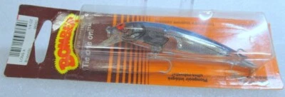 New on Card Bomber Long A Minnow Fishing Lure Clear Blue 1/4 oz B14AXSIL - Image 1 of 4