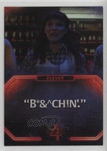 2023 Zerocool Stranger Things Season 4 Quotes Eleven #Q-6 4pm