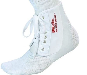 2 Pack Mueller Sports Medicine Adjust-to-Fit Ankle Brace Protects Supports - Picture 1 of 5