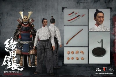 1/6 COOMODEL SE021 Japanese Samurai Metal ARMOR ODA NOBUNAGA Figure STANDARD VER - Image 1 of 4