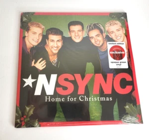 NSYNC Home for Christmas 2 LP Opaque Green Vinyl Limited Edition New Sealed - Picture 1 of 2