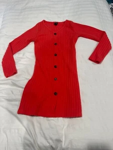🧷 Art Class Girls' Cozy Long Sleeve Dress Absolutely Pink -👉L(10/12)🆕 - Picture 1 of 1