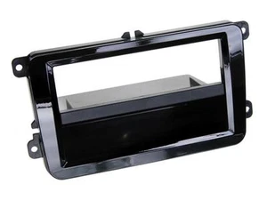 Radio Einbauset Auto 1 DIN Adapter VW Beetle 16 5C1 C7 ab 2011 piano black - Bild 1 von 2