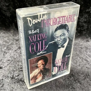 Doubly Unforgettable The Best Of Nat King Cole Natalie Cassette Tape Cema 1993 - Picture 1 of 5