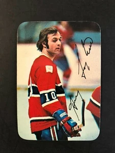 1976/77 Topps # 11 Glossy Insert Guy LaFleur Montreal Canadiens - Picture 1 of 2