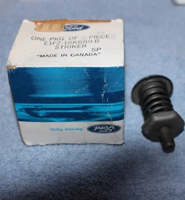 NOS 1981 1982 1983 1984 1985 1986 1987 1988 1989 FORD ESCORT HOOD LATCH STRIKER - Image 1 of 4