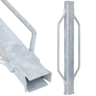 Handramme VOSS.farming für Z-Profilpfosten Wildzaun Pfosten Ramme Zaun Pfahl