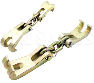 Double Claw Hook Chain Shortener Clamp Bumper Hook Pull Auto Body Repair Clamp - Picture 1 of 1