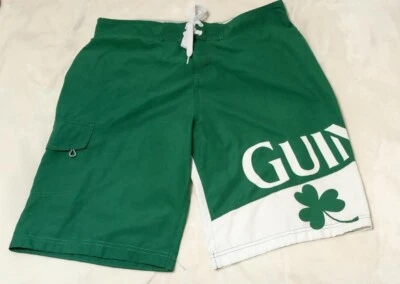 Bañador Guiness Lucky Shamrock Logo para hombre talla grande Foto 1 de 3