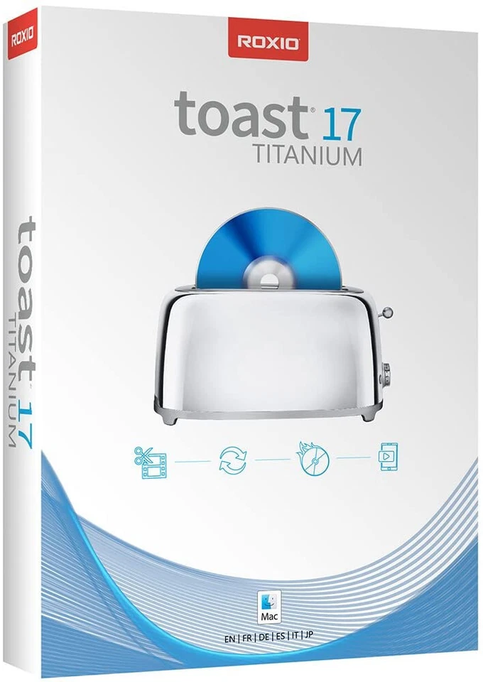 Roxio Toast 17 Titanium For Mac | Capture Share Edit Burn For Mac - Image 1 of 1